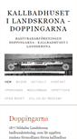 Mobile Screenshot of kallbadhuset.org